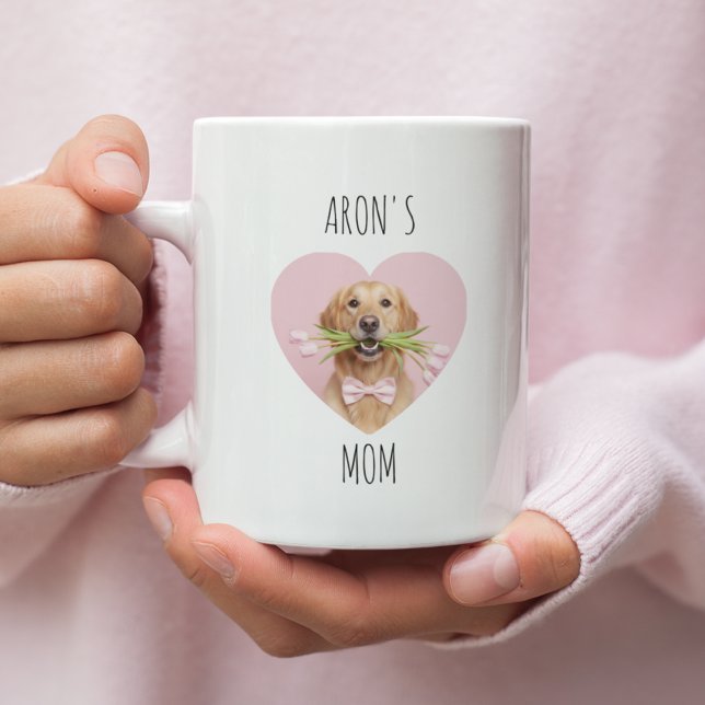 Personalized Dog Mom Mug with Photo | Custom Pet  (Créateur téléchargé)