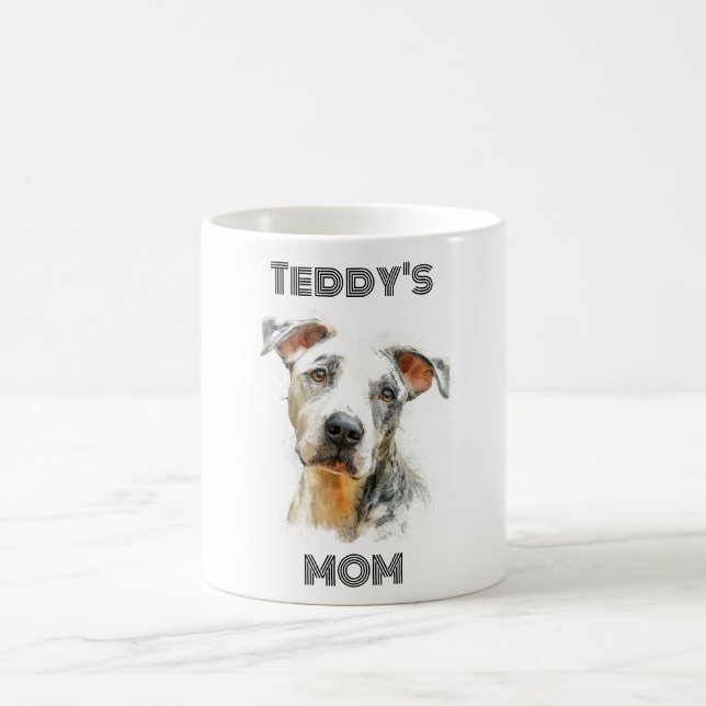 Personalized Dog Mom Photo Mug | Custom Gift (Centre)