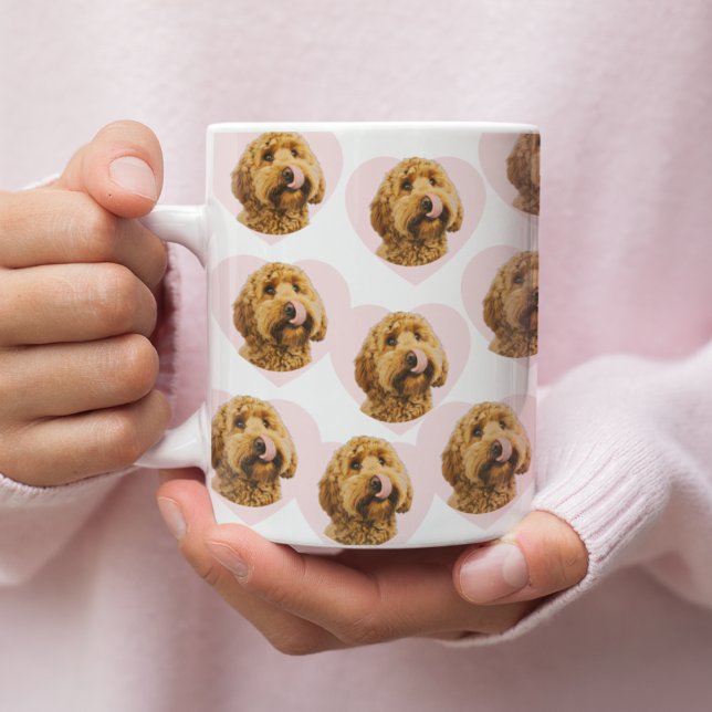 Personalized Dog Photo Valentine Mug | Custom Pet  (Créateur téléchargé)