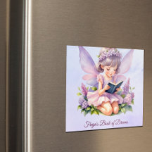 Personalized Fairy Art Freya Dreams Magnet