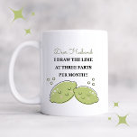 Personalized Funny Lime Mug<br><div class="desc">Who doesn't enjoy some good fun on their coffee or tea mug.  Easily personalize for a very special gift.  Check out the rest of my collection for other cool options.</div>