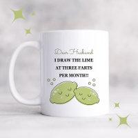 Personalized Funny Lime Mug