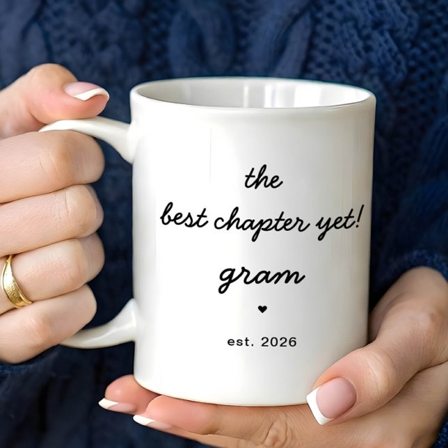 Personalized Gram Mug Best Chapter Yet (Créateur téléchargé)