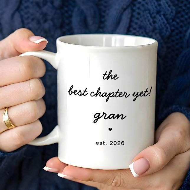 Personalized Gran Mug Best Chapter Yet (Créateur téléchargé)