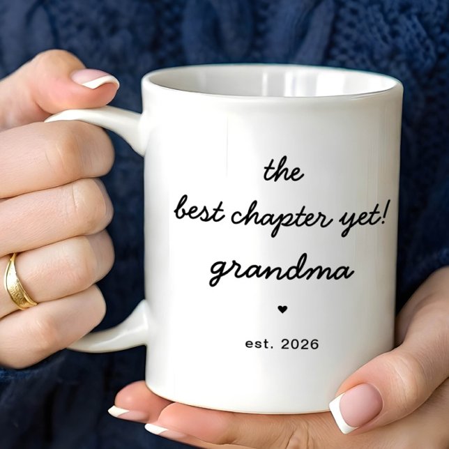 Personalized Grandma Mug Best Chapter Yet (Créateur téléchargé)