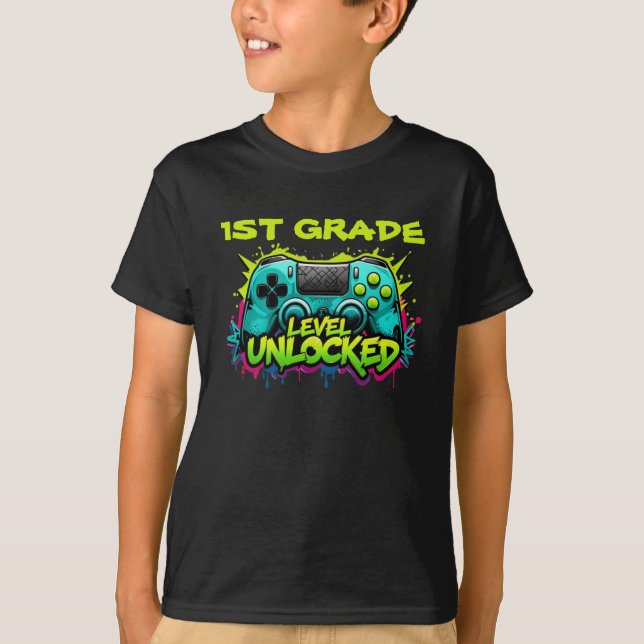 Personalized Graphic Kid T-shirt - Back To School (Devant)