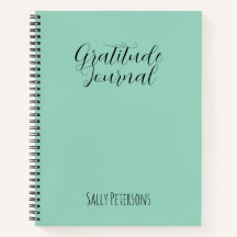 Personalized Gratitude Journal | Custom Name Daily