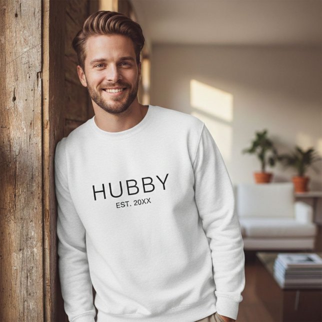 Personalized Hubby Sweatshirt (Créateur téléchargé)