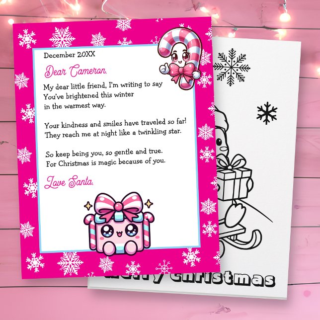 Personalized Kid's Letter from Santa  (Créateur téléchargé)