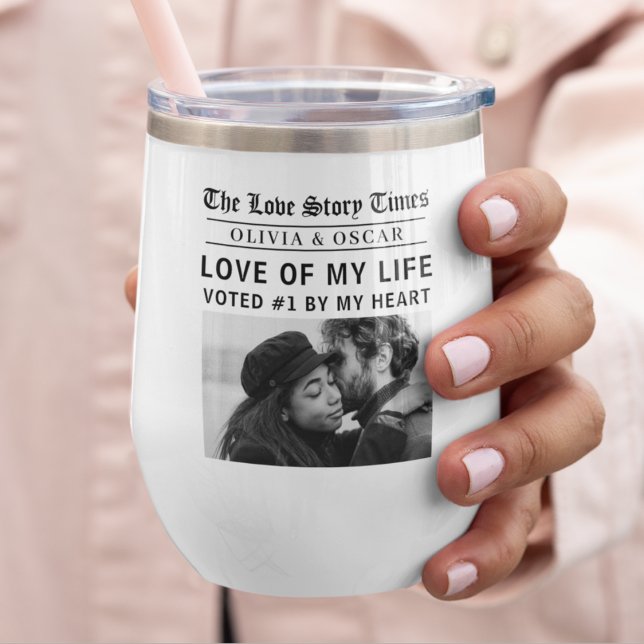 Personalized Love Story Photo | Love of My Life (Créateur téléchargé)