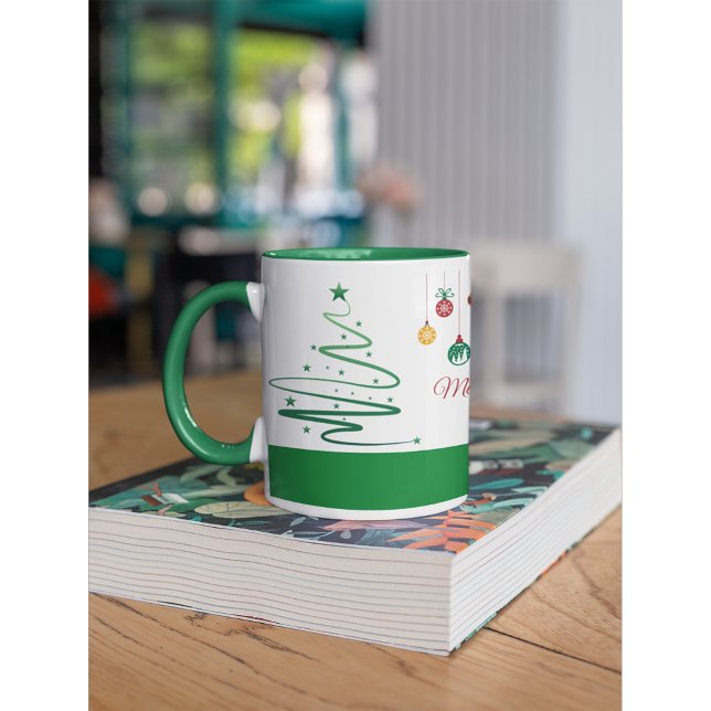 Personalized Merry Christmas Mug (Créateur téléchargé)