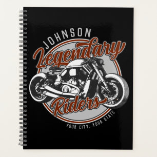 Personalized Motorcycle Legendary Rider Biker
