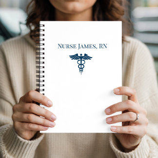 Personalized Name Nurse Journal Gift for RN NP PA