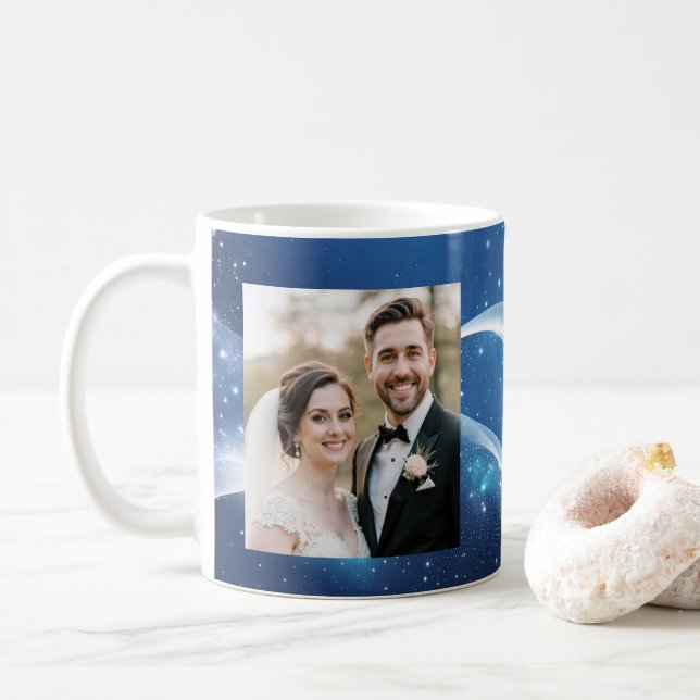 Personalized Our 1st Christmas Photo Mug (Avec donut)