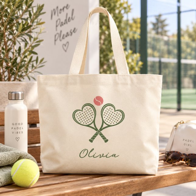 Personalized Padel Tote Bag Custom Name (Personalized Padel Tote Bag Custom Name
)