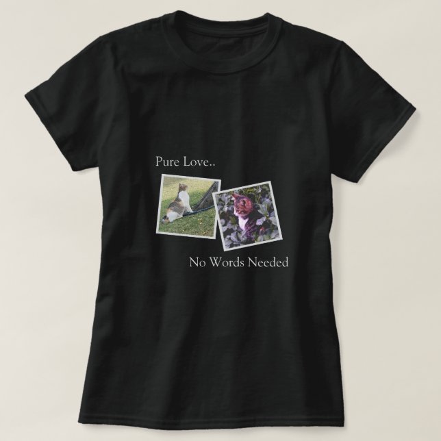Personalized Pet Lover T-shirt (Design devant)