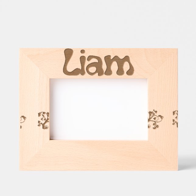 Personalized Photo Frame Liam / Cadre Photo Liam (Recto)