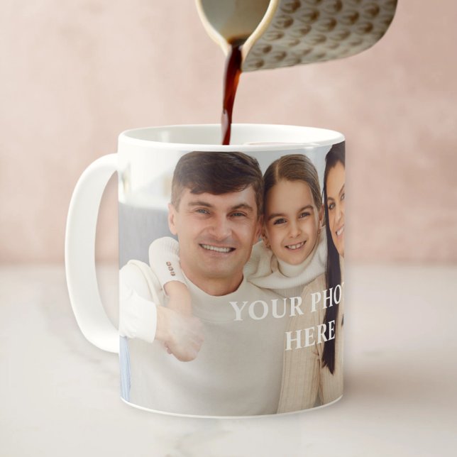 Personalized photo mug for dad, personalized photo (Créateur téléchargé)