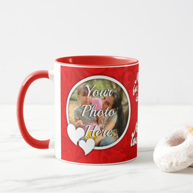 Personalized Photo Mug – Special Gift (Avec donut)