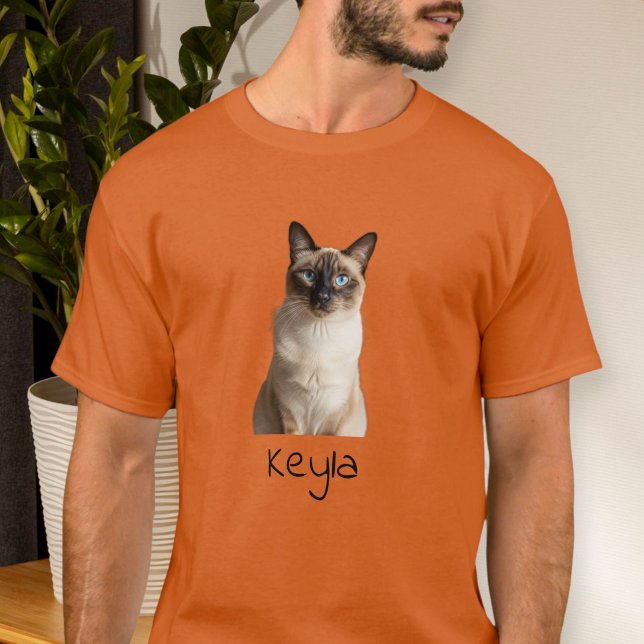 Personalized Photo T-Shirt Custom Picture Tee  (Créateur téléchargé)