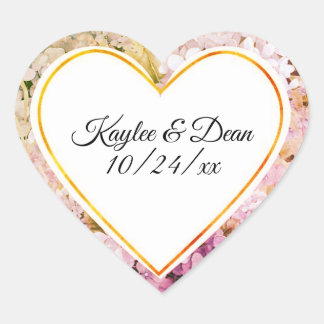 Personalized Purple Heart stickers