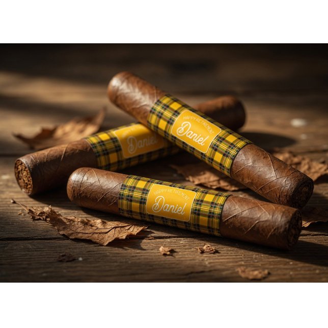 Personalized Retirement Cigar Band Sticker (Créateur téléchargé)