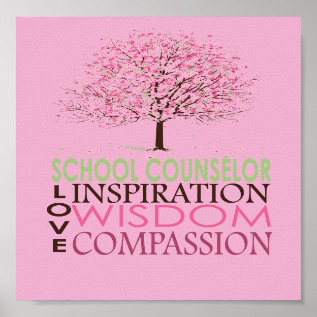 Personalized School Counselor Posters (Devant)