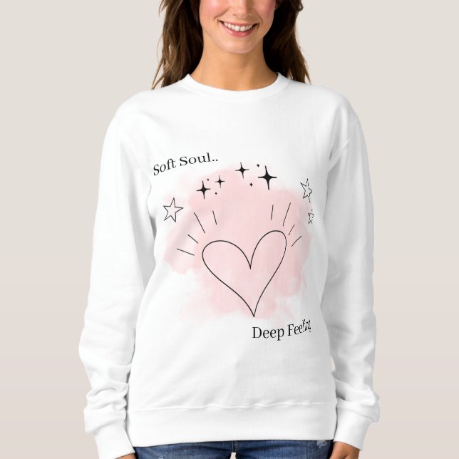 Personalized Soft Soul Women’s Sweatshirt (Devant)