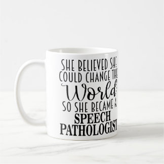 Personalized Speech Pathologist Gift Mug