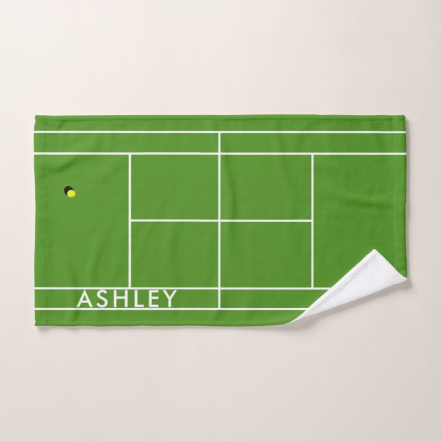 Personalized Tennis Sports Towel (Serviette à main)