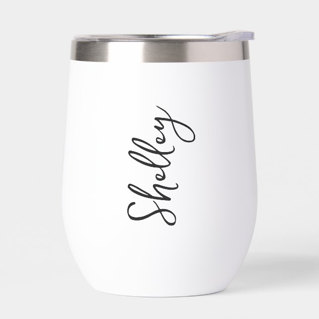 Personalized Tumbler,Stainless Coffee Cup,Bridesma (Gauche)