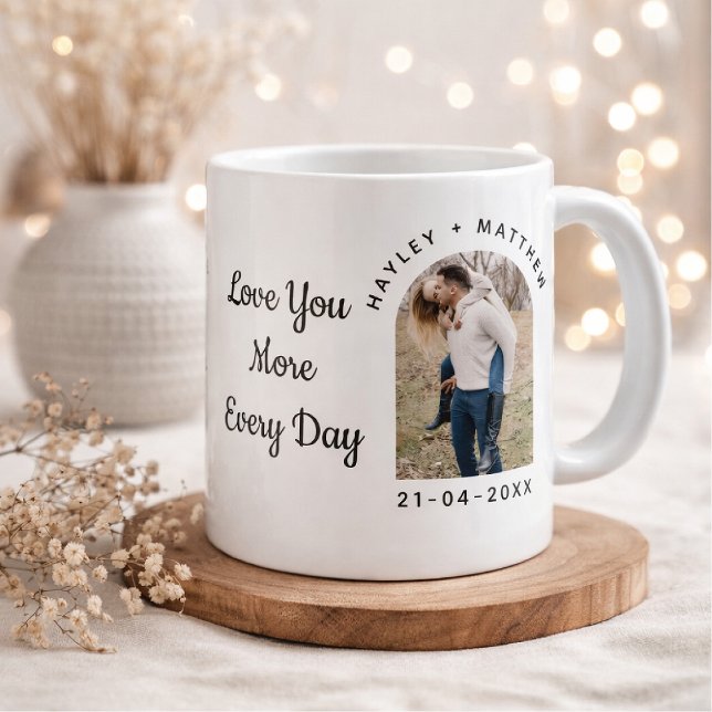 Personalized Valentine Photo Mug (Créateur téléchargé)