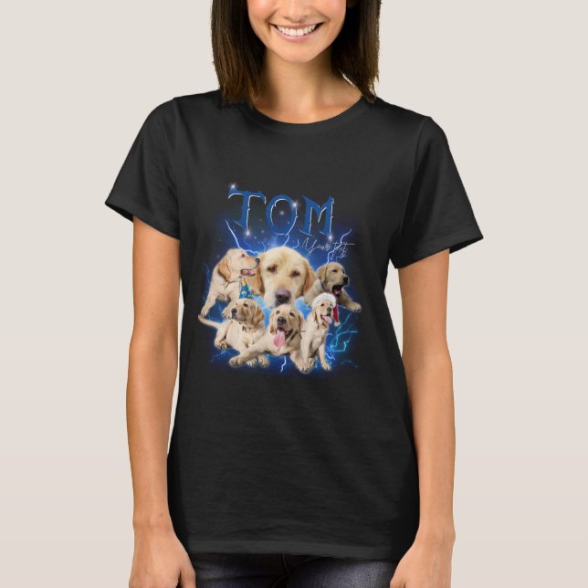Personalized Vintage Pet T-shirt (Devant)