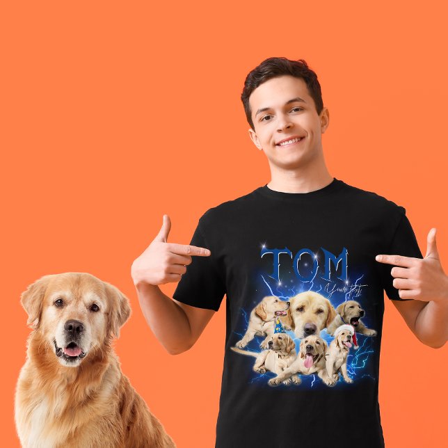Personalized Vintage Pet T-shirt (Créateur téléchargé)