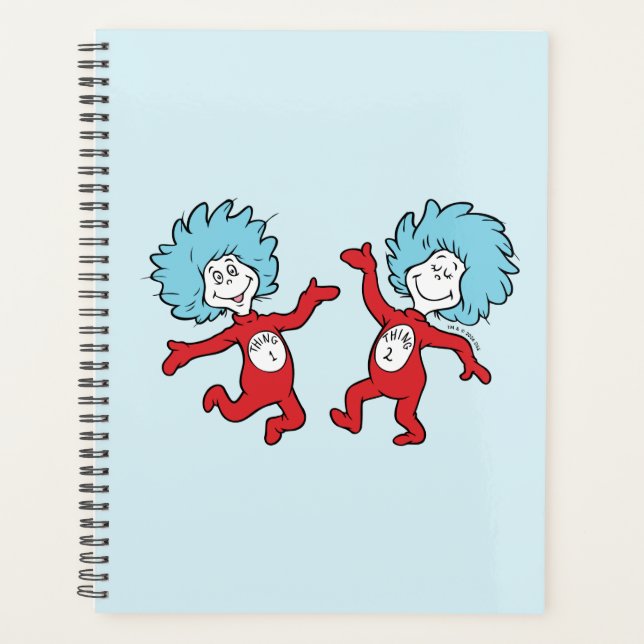 Personnage Chose 1 et Chose 2 de Dr Seuss (Devant)