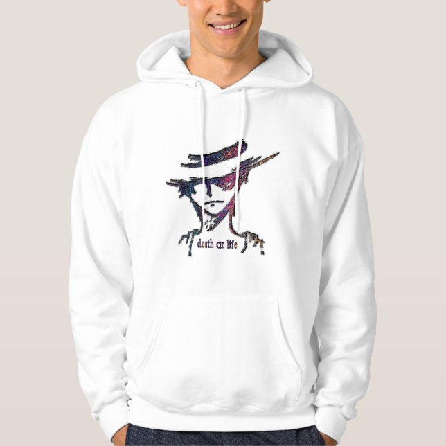 Personnage de dessin animé sweat - shirt à capuche (Devant)