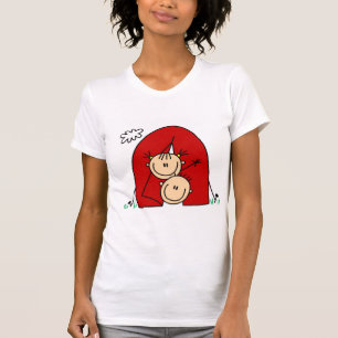 Personnages bâtons T-shirts et cadeaux de camping