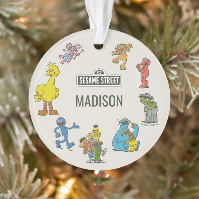 Personnages vintage de Sesame Street (Arbre)