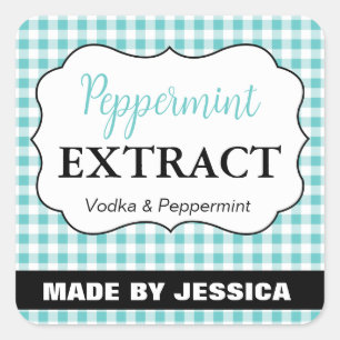 Personnalisable Baked with Love Étiquette HM003_18