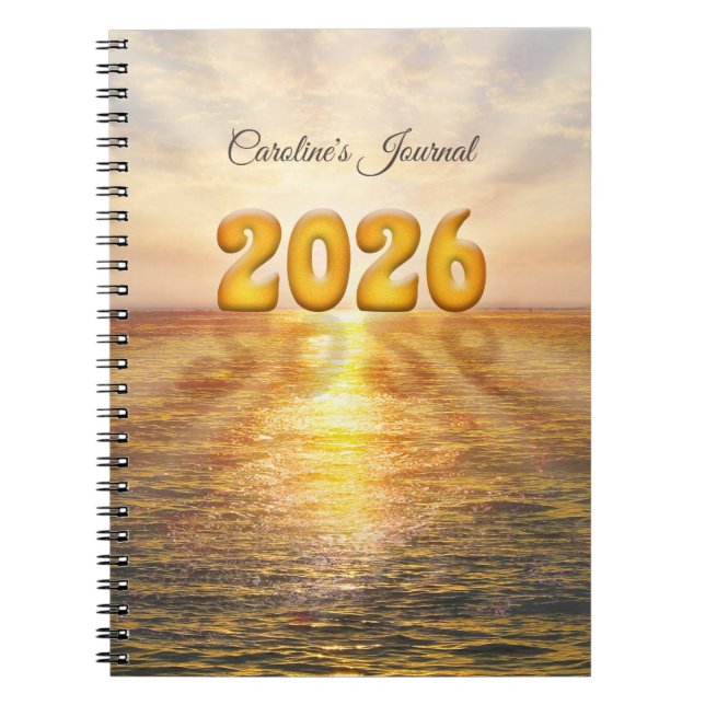 (Personnalisable) Carnet 2026 (Devant)