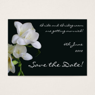 Personnalisable Enregistrer la carte Date, White F