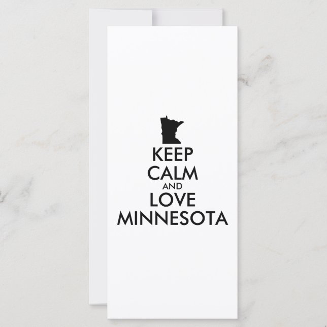 Personnalisable GARDER SON CALME et AIMER MINNESOT (Devant)