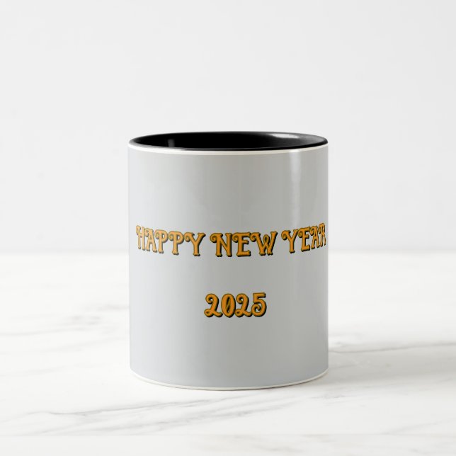 Personnalisable Happy New Year Coffee Mug (Centre)