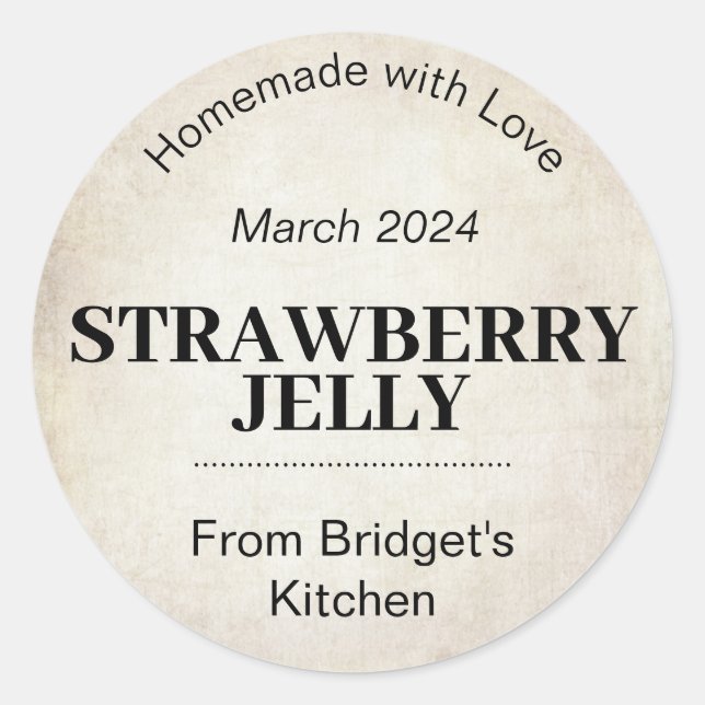 Personnalisable Jelly Étiquette AB_01e (Devant)