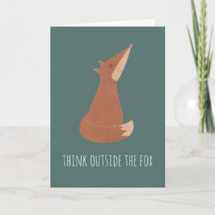 Personnalisable Minimaliste Cute Fox