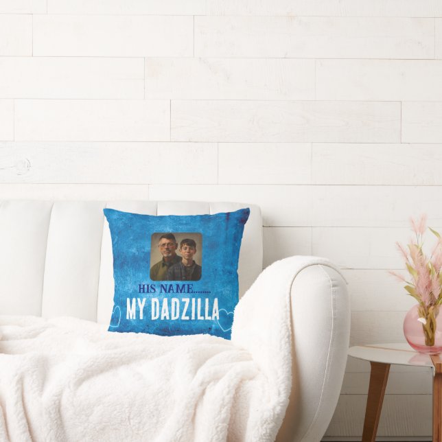 Personnalisable Mon Coussin de Fêtes des pères Joy (Canapé)