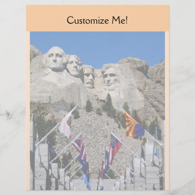 Personnalisable Mt Rushmore Souvenir (Devant)