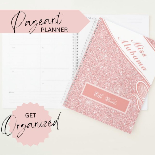 Personnalisable Pageant Planner - Rose Gold Partie (Créateur téléchargé)