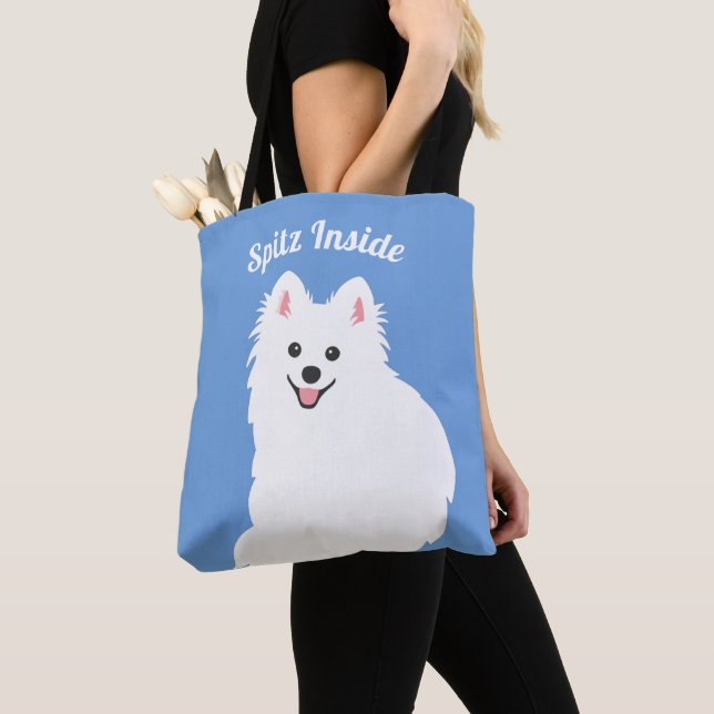 Personnalisable - Spitz à l'intérieur du Sac fourr (De près)