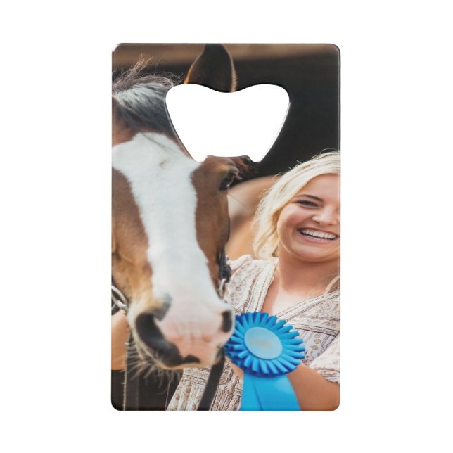 Personnalisation de photo de cheval de concours de (Devant)